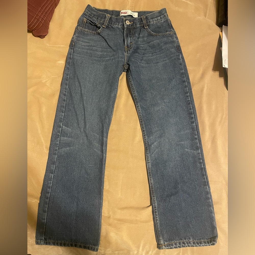Levi's Dark Blue Denim Jeans